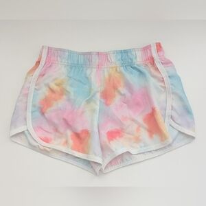 Kids (Size Small/7-8) Pastel Colored Tie-Dye Shorts w/Elastic Waist